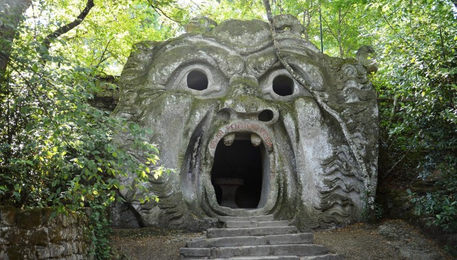 Parco dei Mostri à Bomarzo Parco dei Mostri à Bomarzo