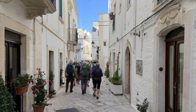 Marche dans Ostuni Marche dans Ostuni