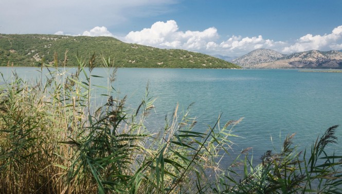 Lac de Butrint Lac de Butrint en Albanie